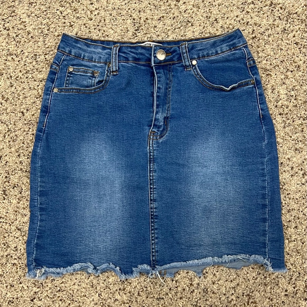American Bazi Denim Skirt